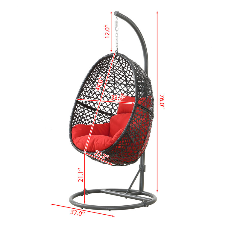 Egg swing chair price hot sale